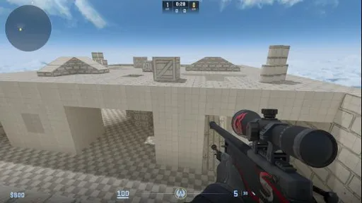מפת awp_doodlebop במשחק Counter-Strike 2