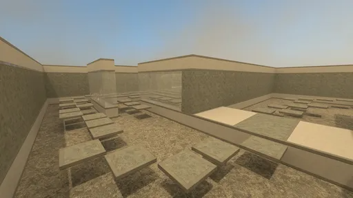 מפת bhop_1n5an3 במשחק Counter-Strike 2