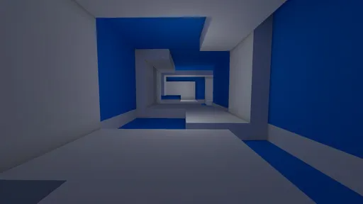 מפת bhop_blue_abstract במשחק Counter-Strike 2