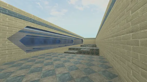 מפת bhop_eazy במשחק Counter-Strike 2