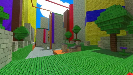מפת bhop_lego_rnm_r במשחק Counter-Strike 2