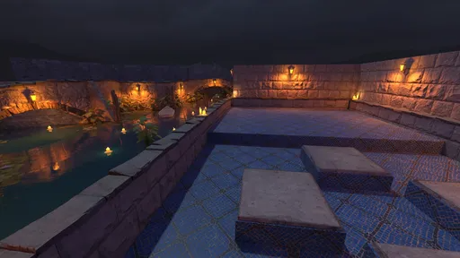 מפת bhop_moonlight במשחק Counter-Strike 2