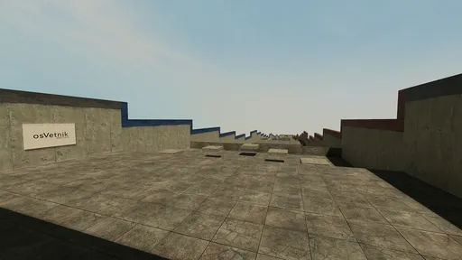 מפת bhop_mp_stairs במשחק Counter-Strike 2