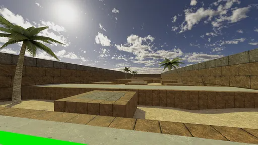 מפת bhop_nubia במשחק Counter-Strike 2