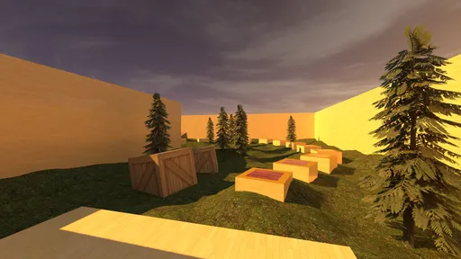 מפת bhop_woodenxd במשחק Counter-Strike 2