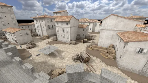 מפת cs_castle_assault במשחק Counter-Strike 2
