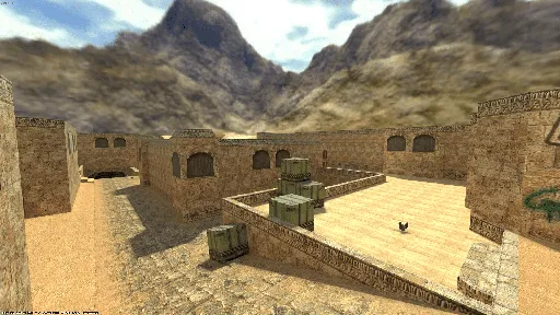 מפת de_dust2_old במשחק Counter-Strike 2