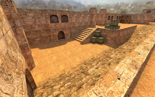 מפת de_dust_classic במשחק Counter-Strike 2