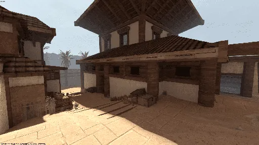 מפת de_dust_retake במשחק Counter-Strike 2