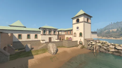 מפת de_island במשחק Counter-Strike 2