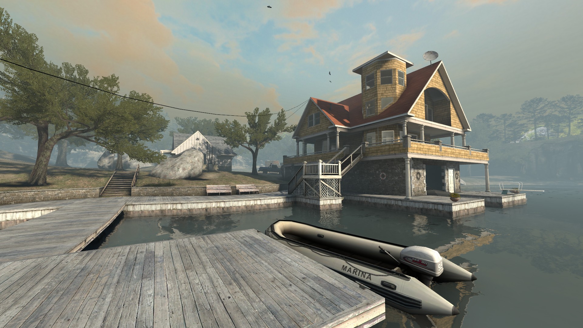 מפת de_lake במשחק Counter-Strike 2