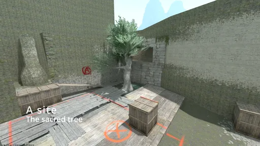 מפת de_placebo במשחק Counter-Strike 2