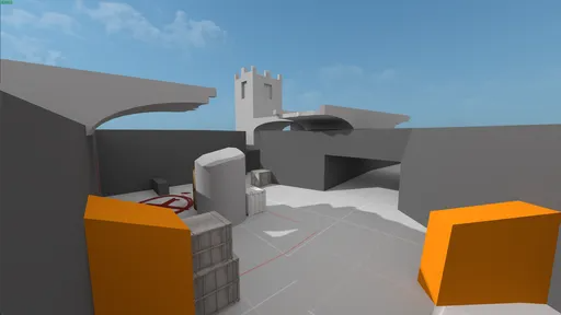 מפת de_rubble במשחק Counter-Strike 2