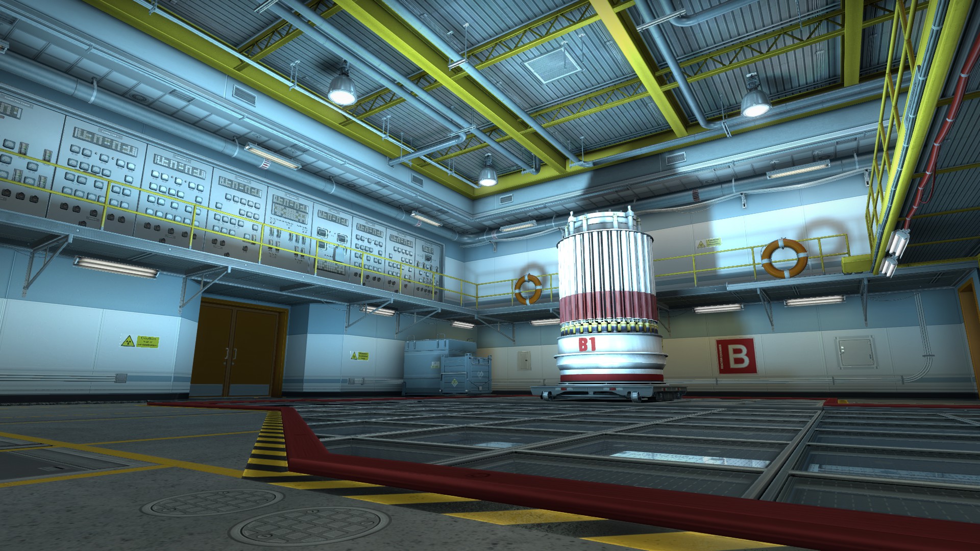 מפת de_shortnuke במשחק Counter-Strike 2