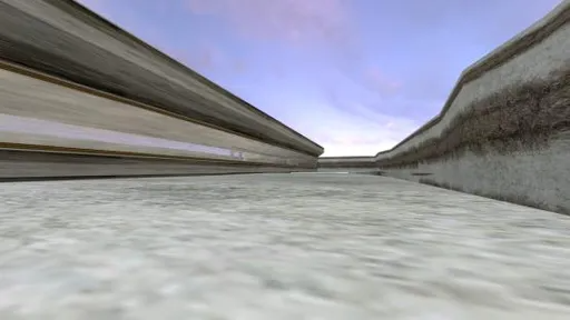 מפת deathrun_arctic_beta2 במשחק Counter-Strike 2