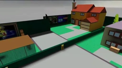מפת dr_simpsons_s2 במשחק Counter-Strike 2