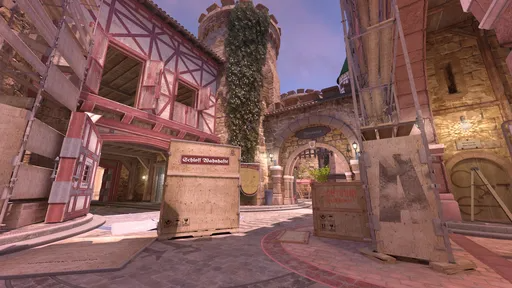 מפת drawbridge במשחק Counter-Strike 2