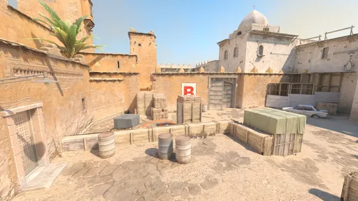 מפת duels_dust2_1x1 במשחק Counter-Strike 2