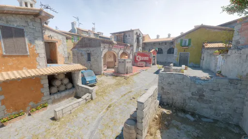 מפת duels_inferno_1x1 במשחק Counter-Strike 2