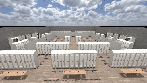 מפת fy_locker_room במשחק Counter-Strike 2
