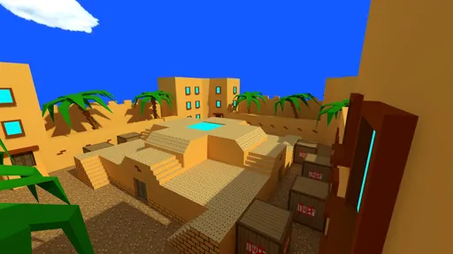 מפת gg_simpsons_dust במשחק Counter-Strike 2