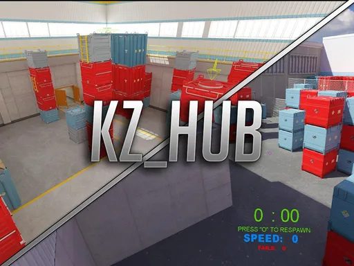 מפת kz_hub במשחק Counter-Strike 2
