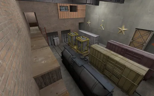 מפת mini_train במשחק Counter-Strike 2