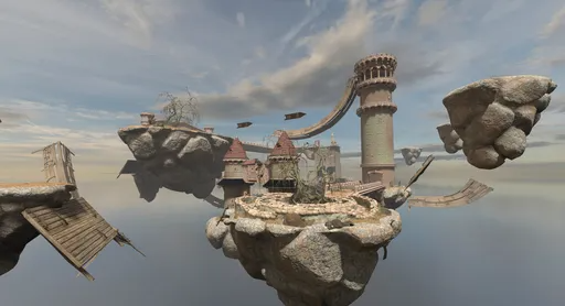מפת surf_castle במשחק Counter-Strike 2