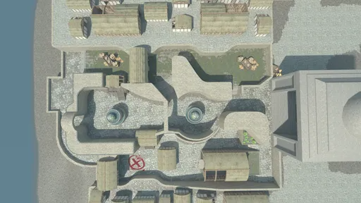 מפת village במשחק Counter-Strike 2