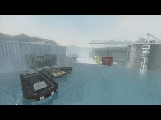 מפת ze_icecap_escape_p במשחק Counter-Strike 2