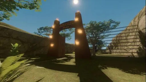 מפת ze_jurassicpark_p במשחק Counter-Strike 2