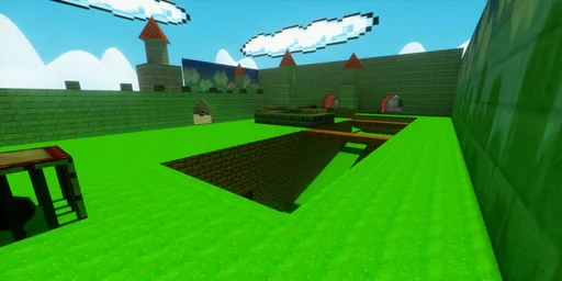 מפת ze_mario_tower במשחק Counter-Strike 2