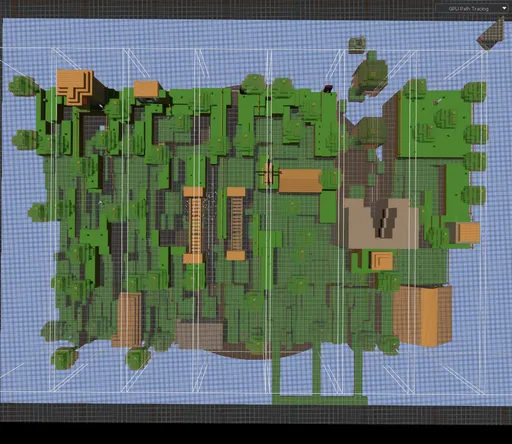 מפת ze_minecraft_journey_v1 במשחק Counter-Strike 2