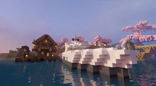 מפת ze_minecraft_sakura במשחק Counter-Strike 2