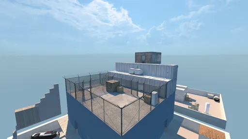 מפת ze_panic_escape_p במשחק Counter-Strike 2