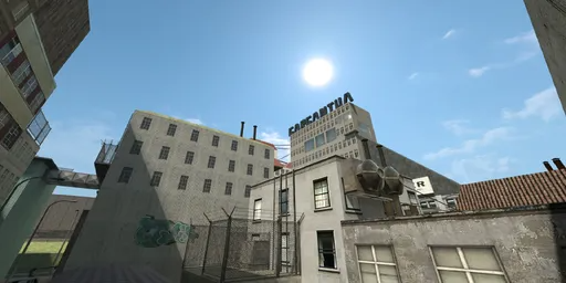 מפת ze_rooftop_runaway2 במשחק Counter-Strike 2
