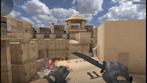 מפת zm_cardboard_castles במשחק Counter-Strike 2