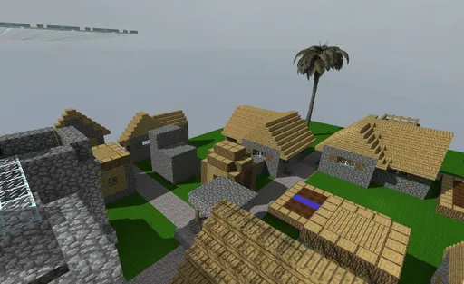 מפת zm_minecraftvillage במשחק Counter-Strike 2